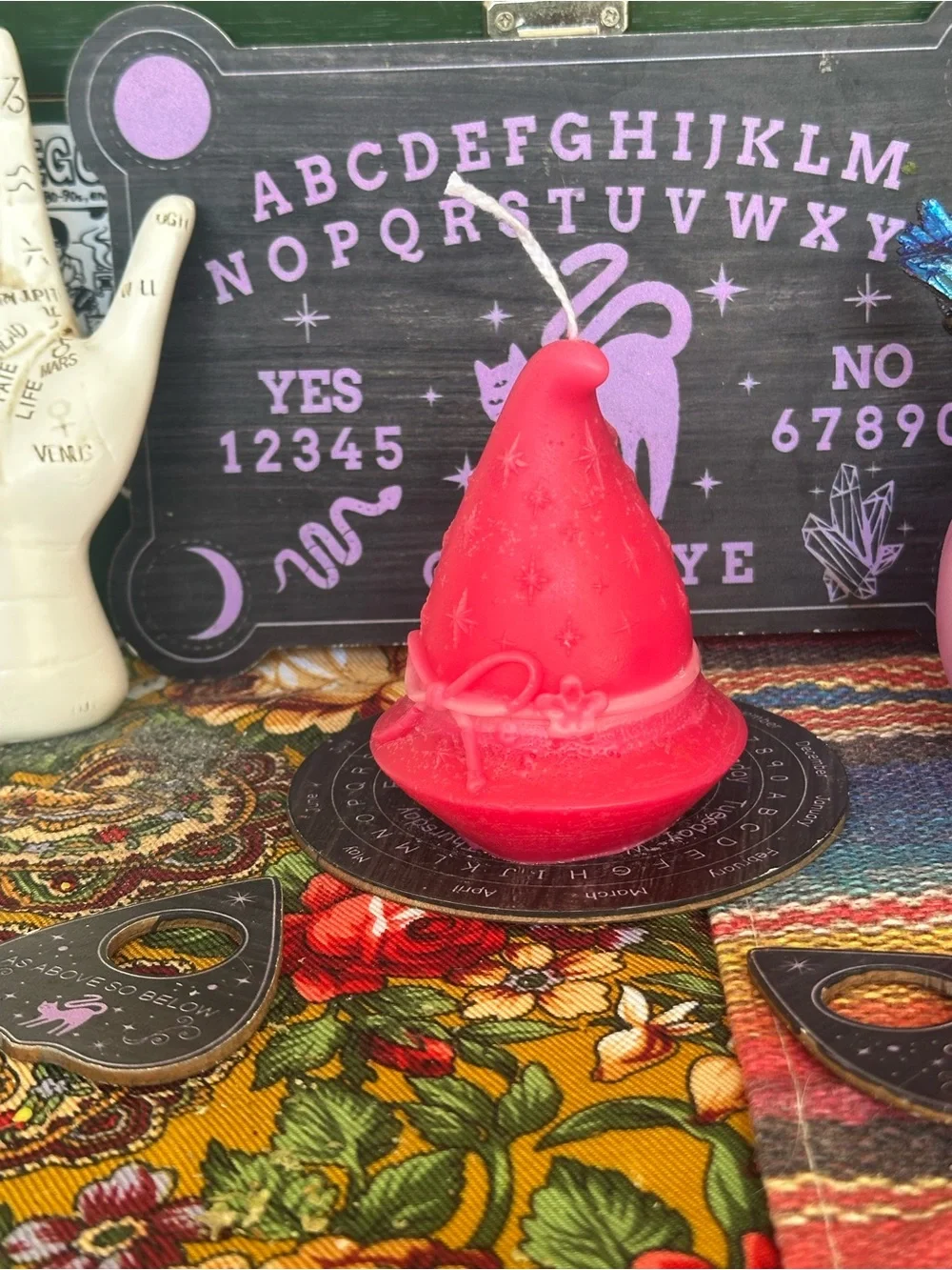 Witch Hat Candle | Witchy Decor